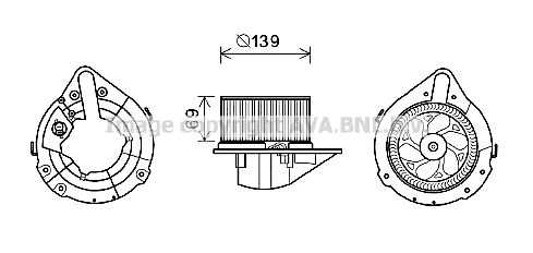 Ventilator habitaclu