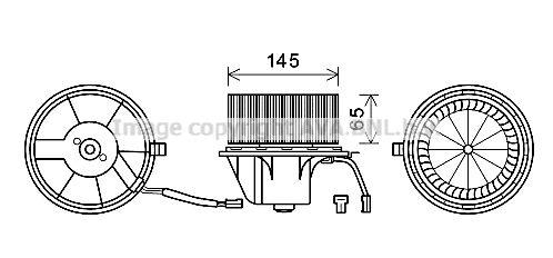 Ventilator habitaclu