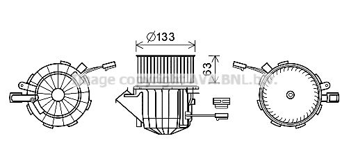 Ventilator habitaclu