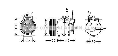 Compresor aer conditionat