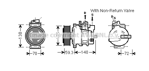 Compresor aer conditionat