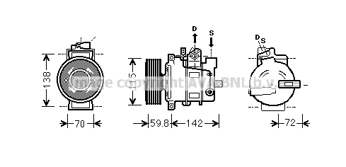 Compresor aer conditionat