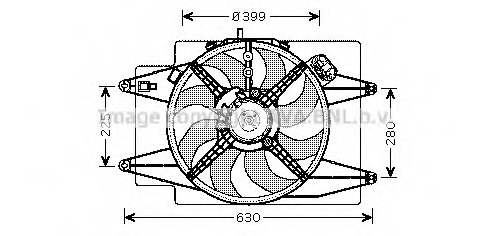 Ventilator radiator