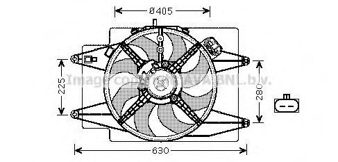 Ventilator radiator