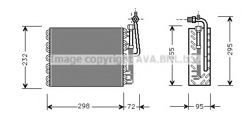 Evaporator aer conditionat