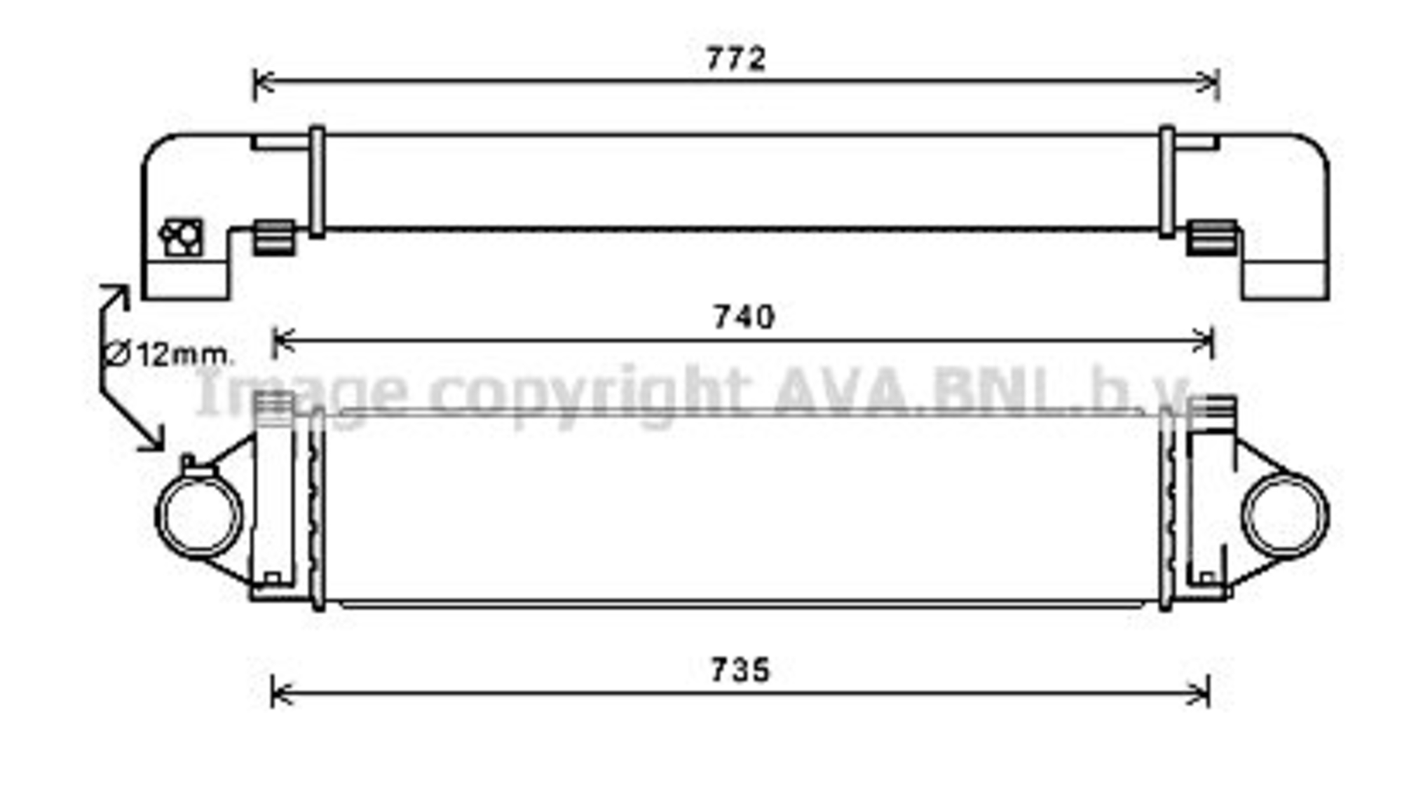 Intercooler compresor