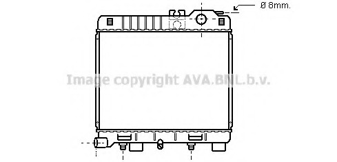 Radiator racire motor