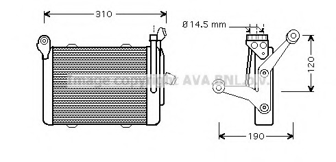 Radiator ulei