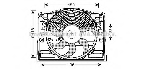 Ventilator radiator