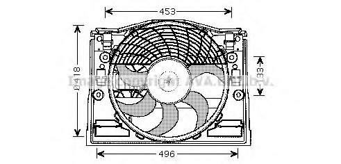 Ventilator radiator