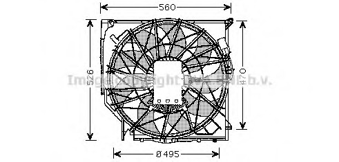 Ventilator radiator