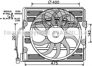 Ventilator radiator