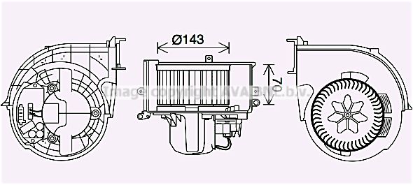 Ventilator habitaclu