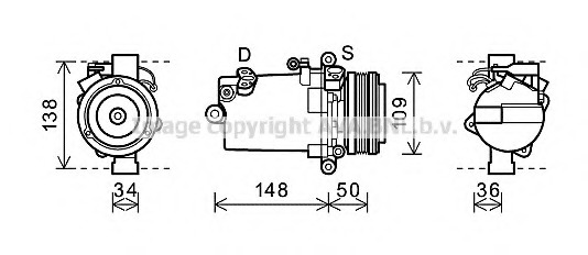 Compresor aer conditionat