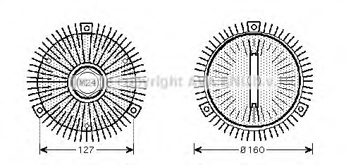 Ventilator radiator