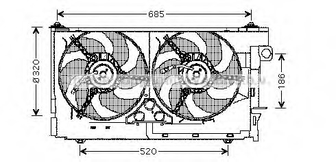 Ventilator radiator