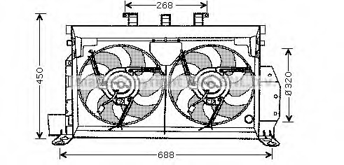 Ventilator radiator