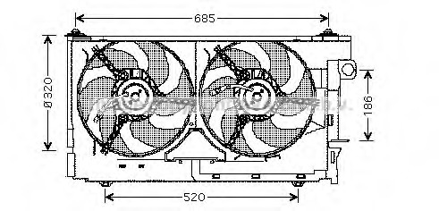 Ventilator radiator