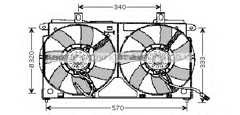 Ventilator radiator