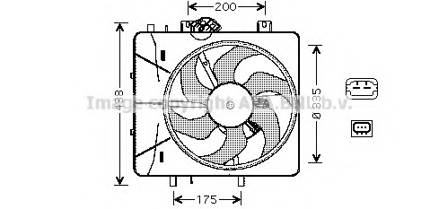 Ventilator radiator