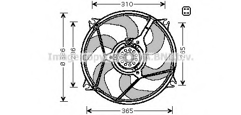 Ventilator radiator