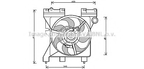 Ventilator radiator