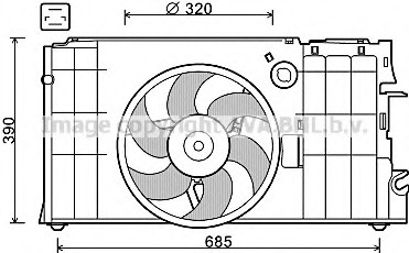 Ventilator radiator