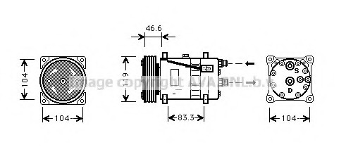 Compresor aer conditionat