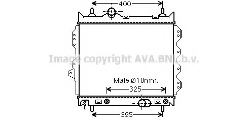 Radiator racire motor