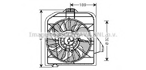 Ventilator radiator