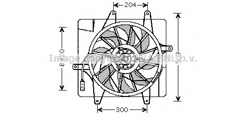 Ventilator radiator