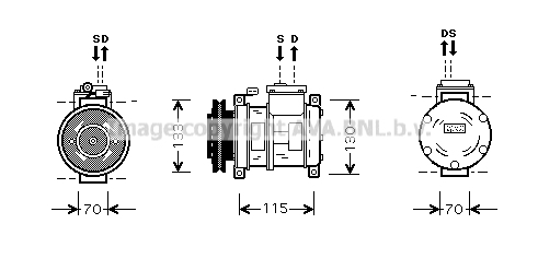 Compresor aer conditionat