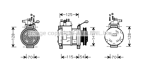 Compresor aer conditionat