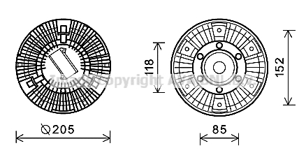 Ventilator radiator