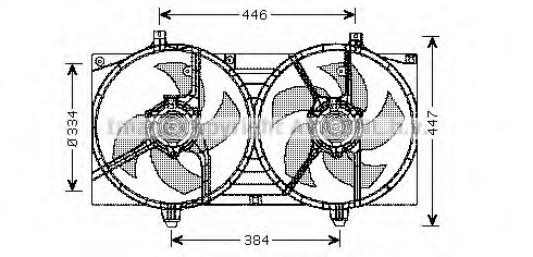 Ventilator radiator