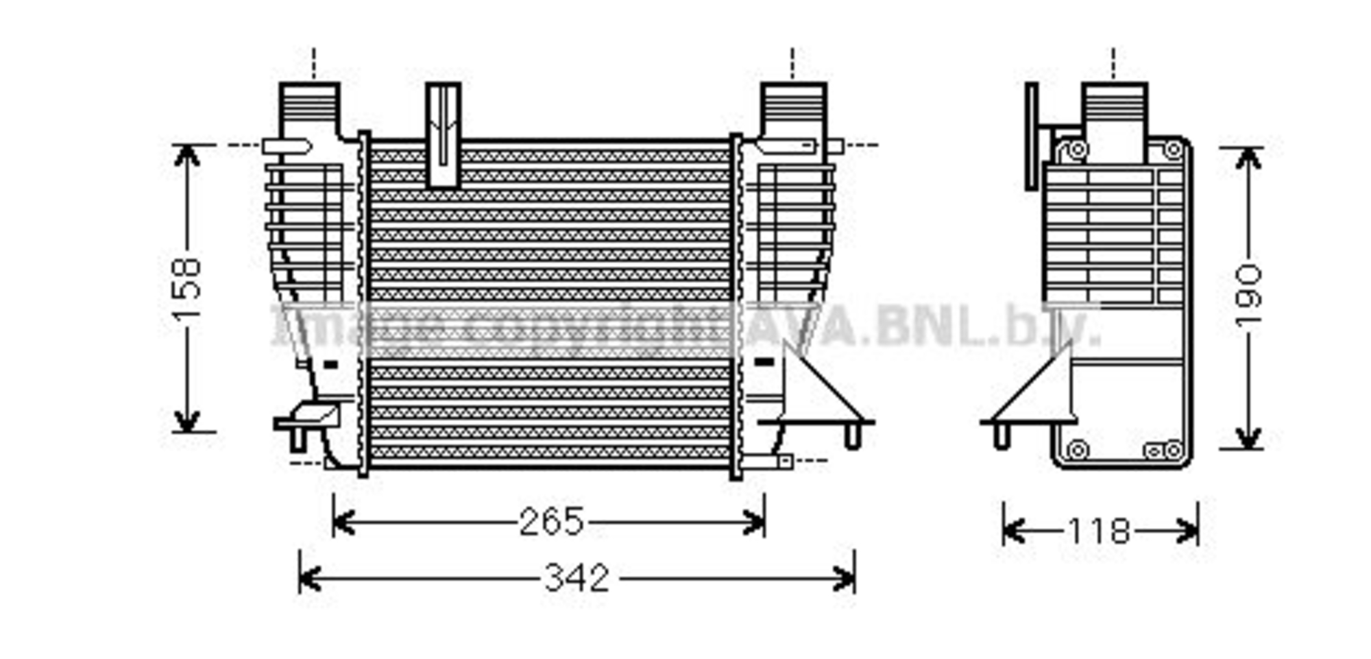 Intercooler compresor