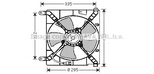 Ventilator radiator