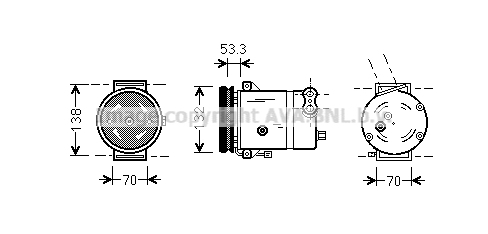 Compresor aer conditionat