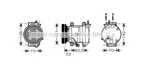 Compresor aer conditionat