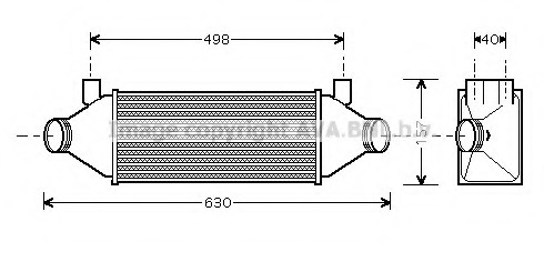 Intercooler compresor