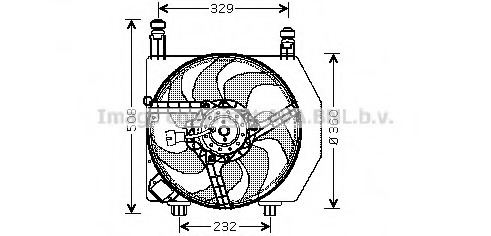 Ventilator radiator