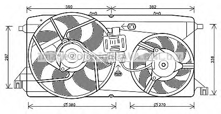 Ventilator radiator