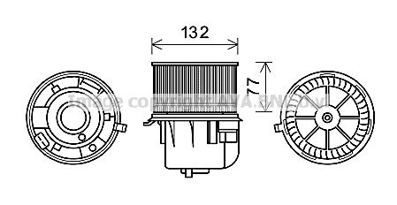 Ventilator habitaclu