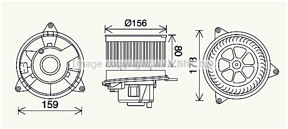 Ventilator habitaclu