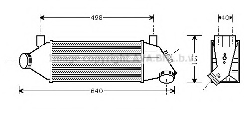 Intercooler compresor