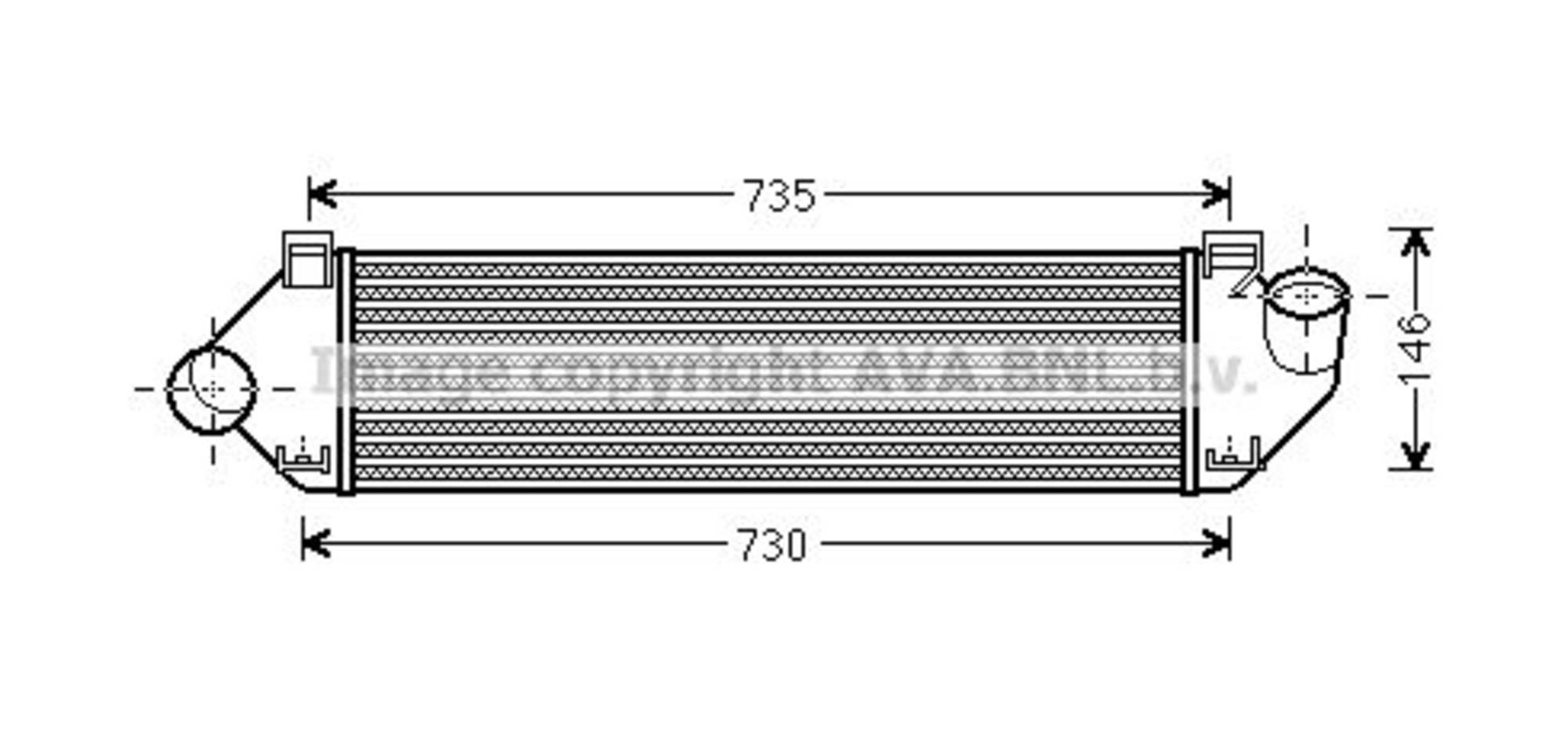 Intercooler compresor