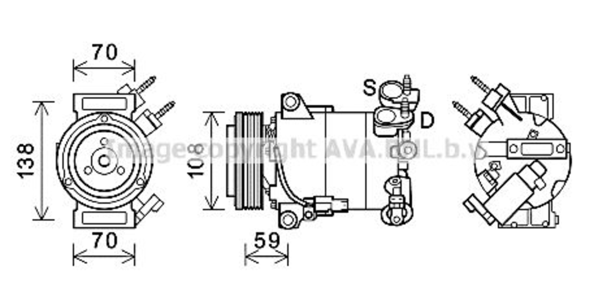 Compresor aer conditionat