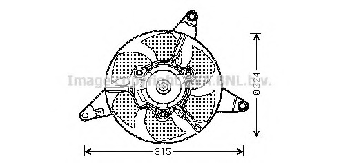 Ventilator radiator