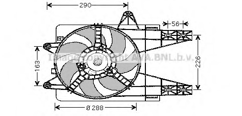 Ventilator radiator