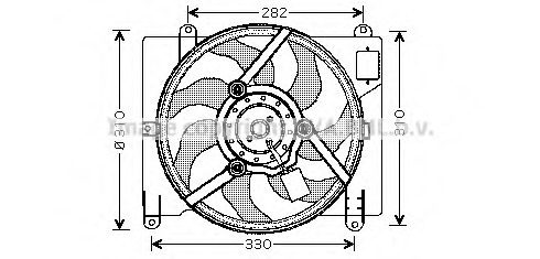 Ventilator radiator